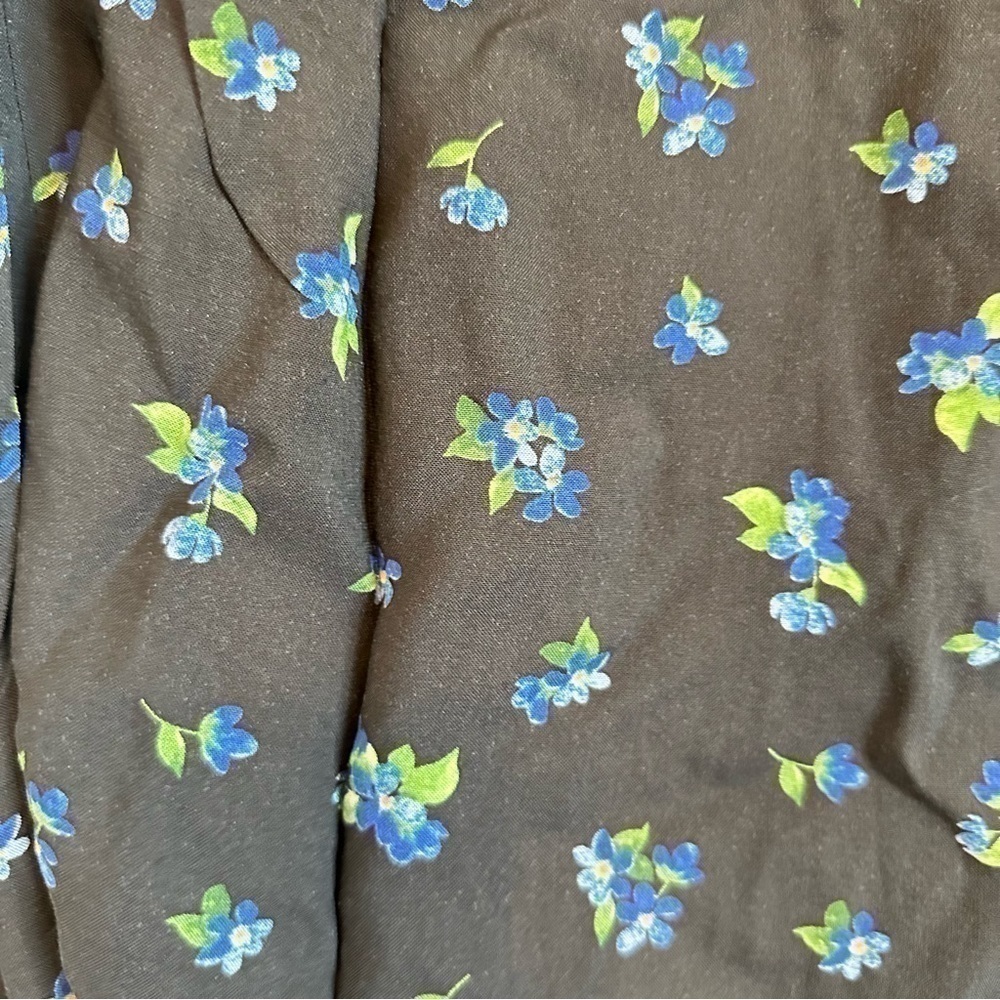 NWT peasant floral ruffle long sleeve blouse by WeWoreWhat women’s small - Picture 3 of 12